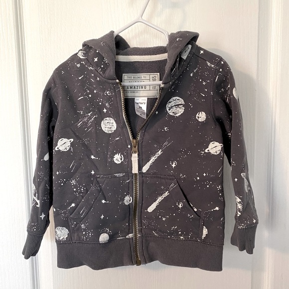 Toddler Sweatshirt Zip-up Hoodie - 013 - Picture 1 of 2